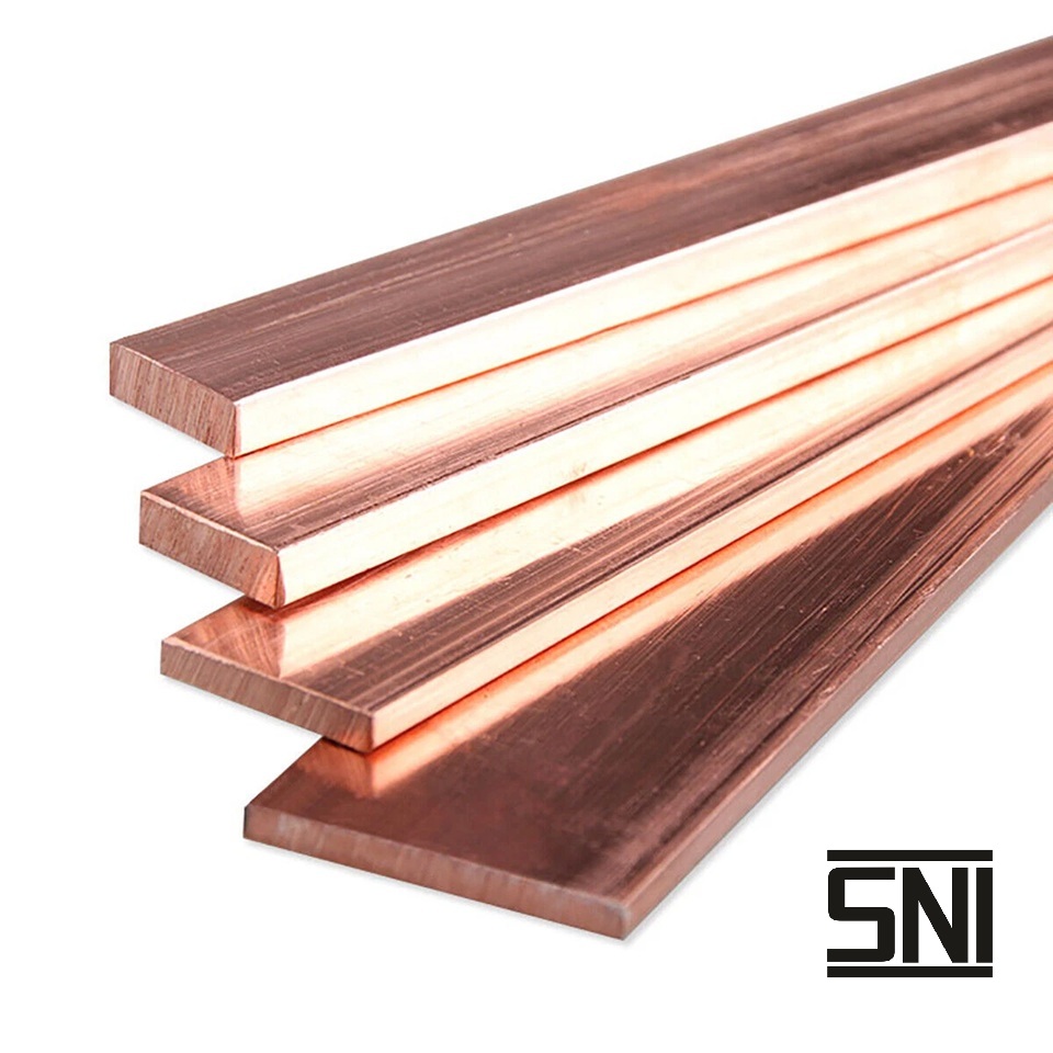 BUSBAR TEMBAGA IMPORT SNI JINTIAN SIZE 10X150X4000MM - JINTIAN